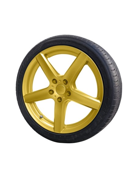 GOMA LIQUIDA SET  DORADO METALICO 2 X 400 ML