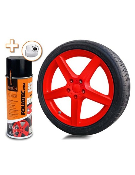 GOMA LIQUIDA  ROJO BRILLANTE 1 X 400 ML