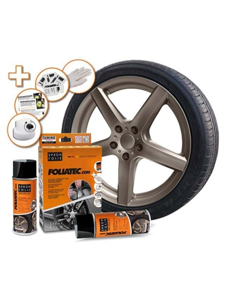 GOMA LIQUIDA SET  BRONCE METALICO MATE 2 X 400 ML