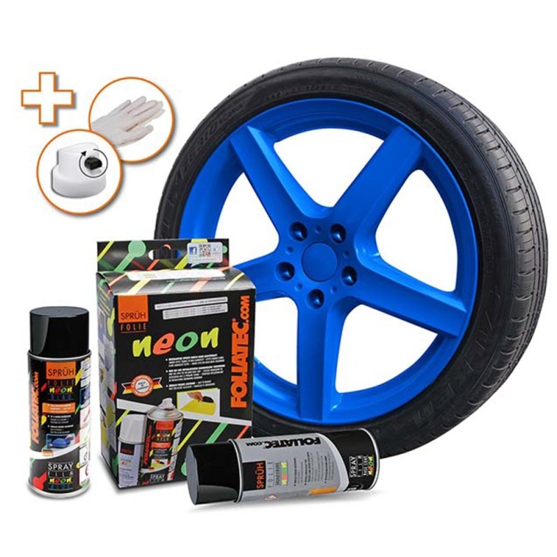 GOMA LIQUIDA NEON 2 PC. SET  AZUL 1 X...