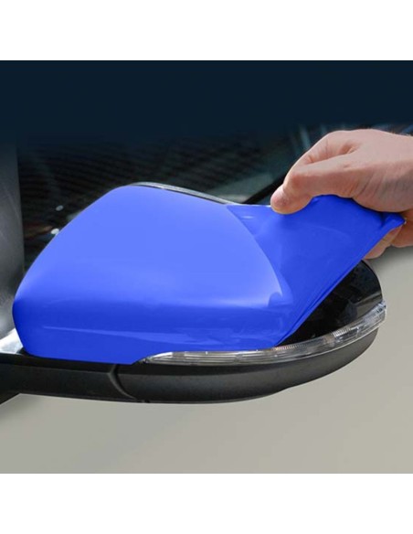 GOMA LIQUIDA NEON 4 PC. SET  AZUL 2 X 400 ML +  BASE COAT 2 X 400 ML