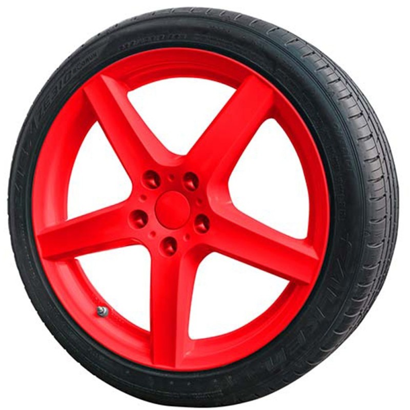 GOMA LIQUIDA NEON 2 PC. SET  ROJO 1 X...