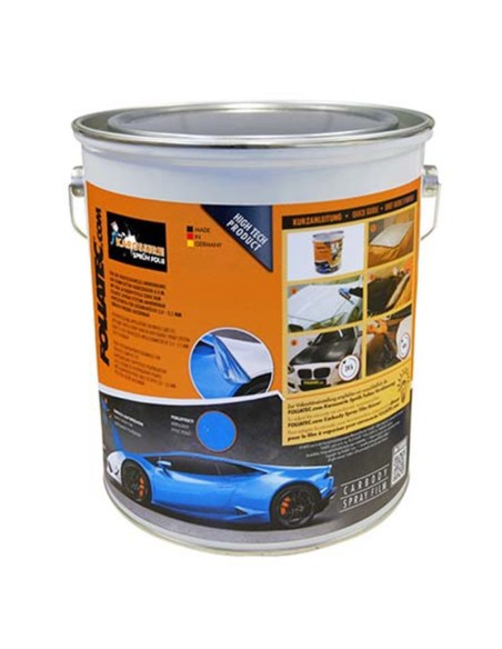 CAR BODY GOMA LIQUIDA  TRANSPARENTE BRILLANTE 1 X 5L CANISTER