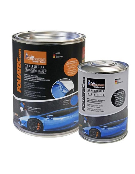 CARBODY GOMA LIQUIDA 2C SEALER  TRANSPARENTE ULTRA MATE 1 X 2L SEALER  1 X 1L HARDENER
