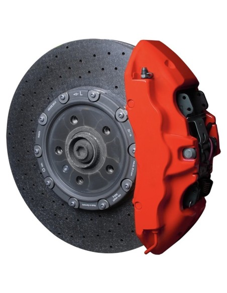 PINTURA PINZA FRENO SET  RACING ROJO MATE 3 COMPONENTES