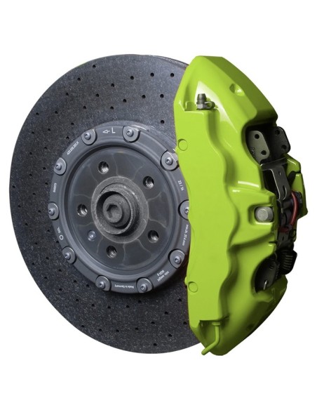 PINTURA PINZA FRENO SET  TOXIC VERDE 3 COMPONENTES