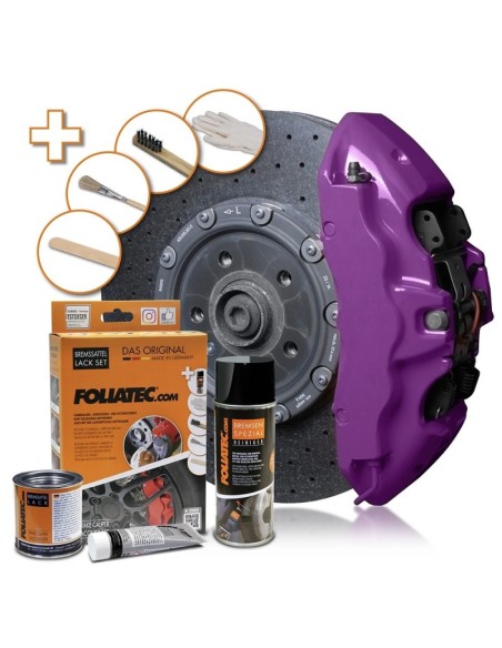 PINTURA PINZA FRENO SET  MORADO 3 COMPONENTES