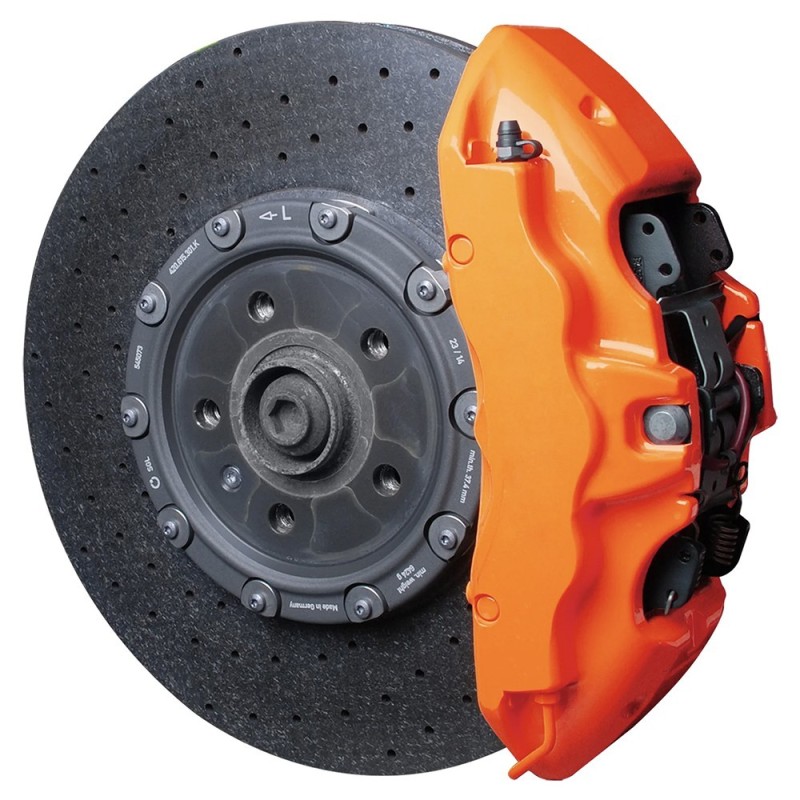 PINTURA PINZA FRENO SET  NEON NARANJA...