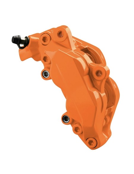 PINTURA PINZA FRENO SET  NEON NARANJA 4 COMPONENTES