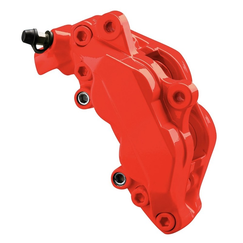 PINTURA PINZA FRENO SET  NEON ROJO 4...