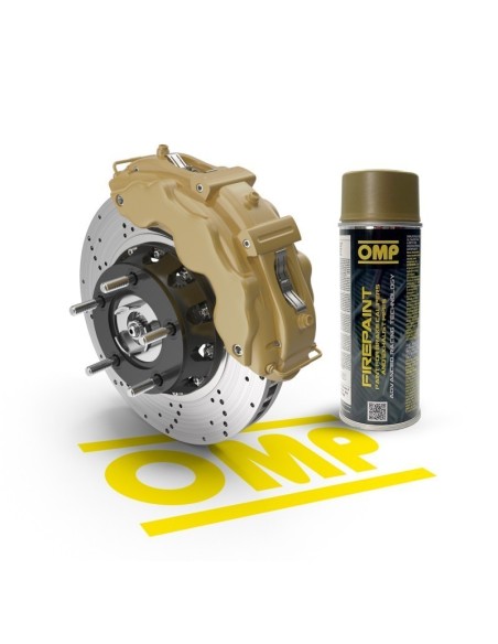 PINTURA DE PINZAS DE FRENO OMP DORADO
