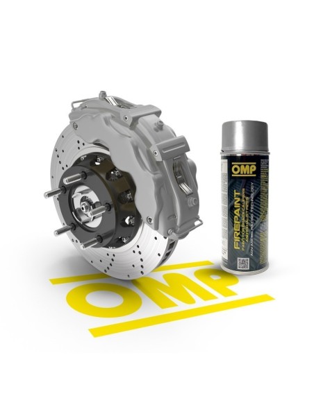 PINTURA DE PINZAS DE FRENO OMP PLATA