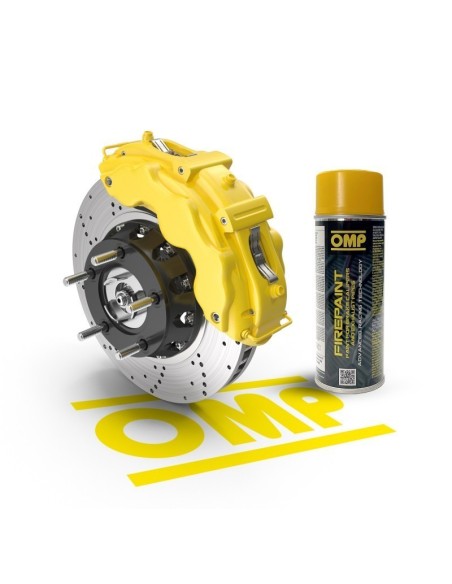 PINTURA DE PINZAS DE FRENO OMP AMARILLA