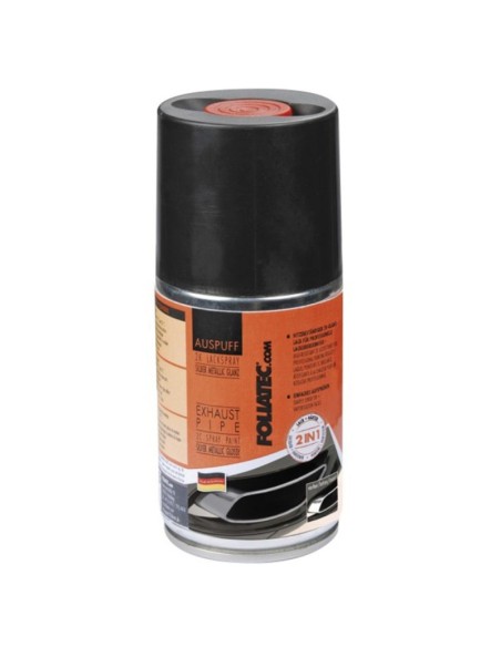 EXHAUST PIPE 2C SPRAY PINTURA  NEGRA BRILLANTE 250 ML