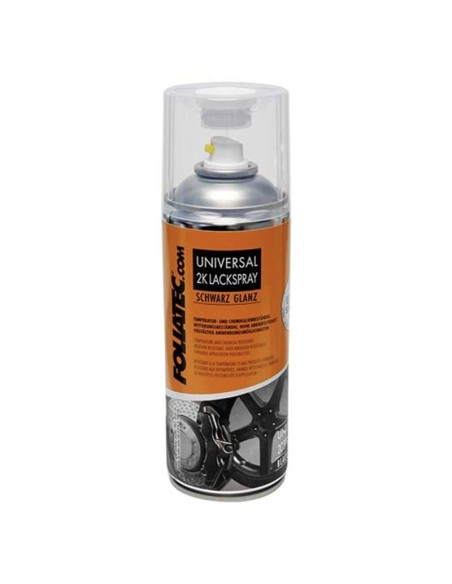 UNIVERSAL 2C SPRAY PINTURA  NEGRA BRILLANTE 400 ML