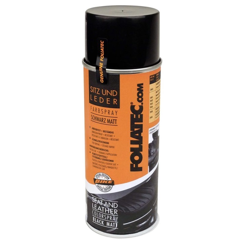 SPRAY COLOR NEGRO MATE PARA PIEL  1X...