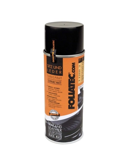 SPRAY COLOR NEGRO MATE PARA PIEL  1X 400 ML