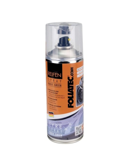 SPRAY PARA NEUMATICOS VERDE BRILLANTE 400 ML