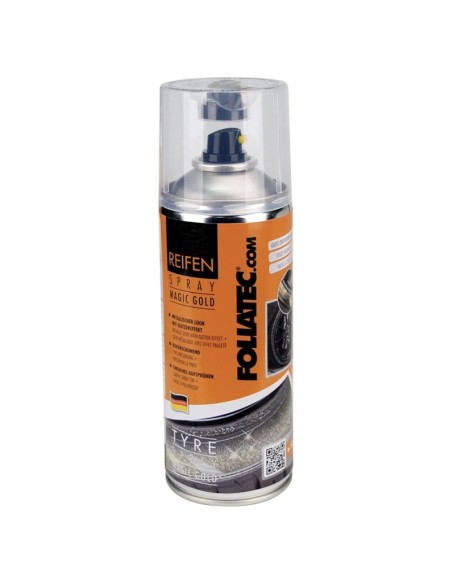 SPRAY PARA NEUMATICOS DORADO 400 ML