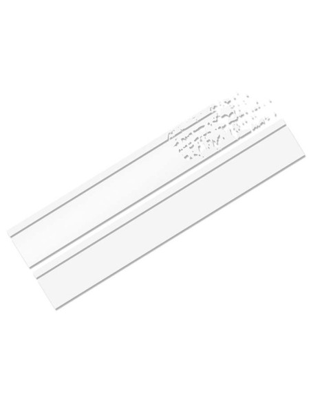 PEGATINA PARA EL COCHE DISEÑO RAYAS BLANCO MATE