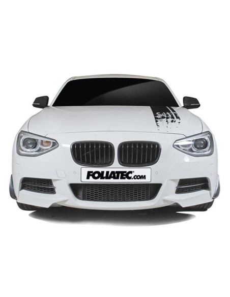 PEGATINA PARA EL COCHE DISEÑI RAYAS NEGRA MATE 22 X 150 CM  2 PIEZAS