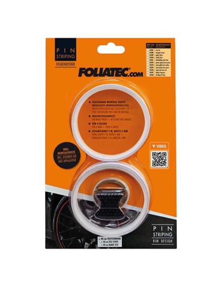 PIN DISEÑO DE LLANTA  AYUDA DE MONTAJE INCLUÍDA  BLANCO L  8 6 M (4 X 2 15 M)  W  6 MM