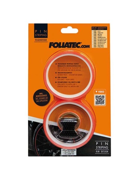 PIN DISEÑO DE LLANTA  AYUDA DE MONTAJE INCLUÍDA   NEON ROJO L  8 6 M (4 X 2 15 M)  W  6 MM