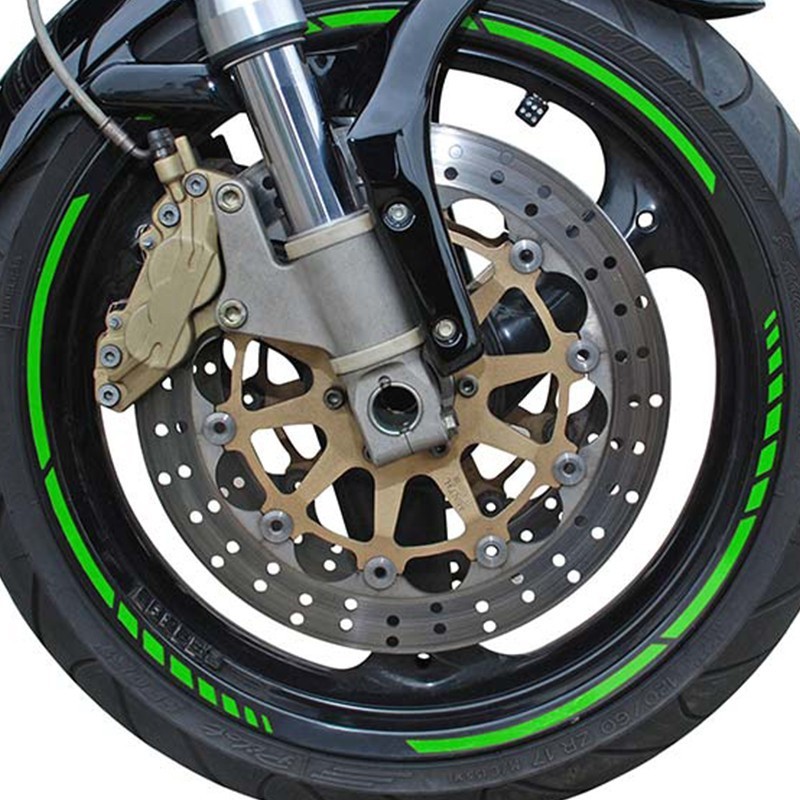 PIN STRIPING RACING NEON VERDE 14...
