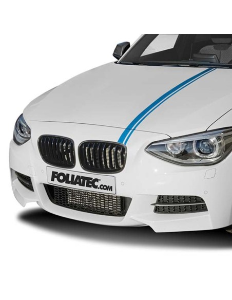 PEGATINAS PARA EL COCHE DISEÑO LÍNEAS AZUL