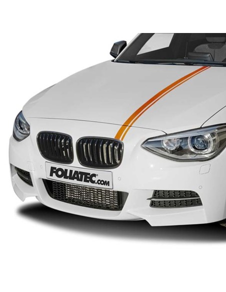 PEGATINAS PARA EL COCHE DISEÑO LÍNEAS NARANJA