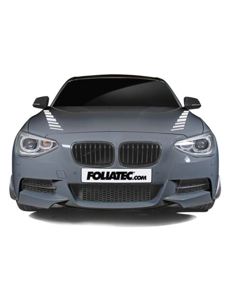 PEGATINA PARA COCHE DISEÑO SOMBRAS BLANCO