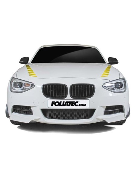 PEGATINA PARA COCHE DISEÑO SOMBRAS DORADO