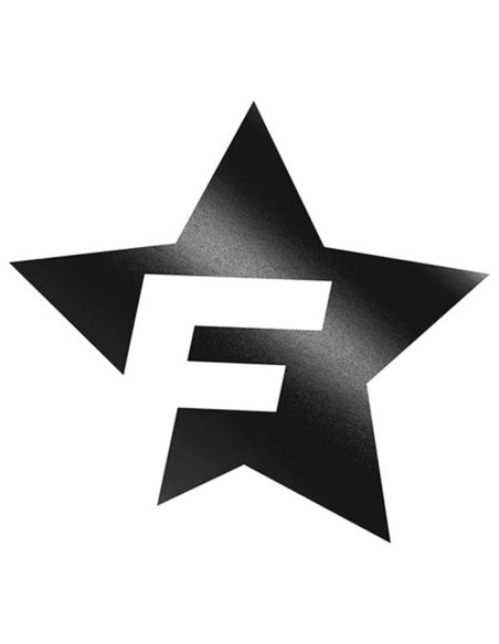 PEGATINA PARA COCHE DISEÑO F-STAR NEGRO