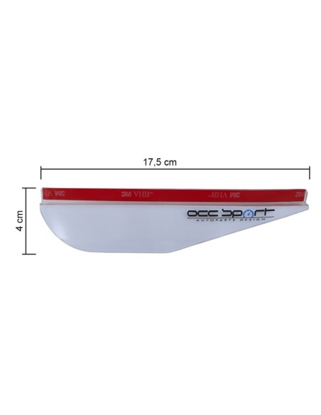 PROTECTOR DE LLUVIA PARA ESPEJO RETROVISOR LATERAL TRASLÚCIDO