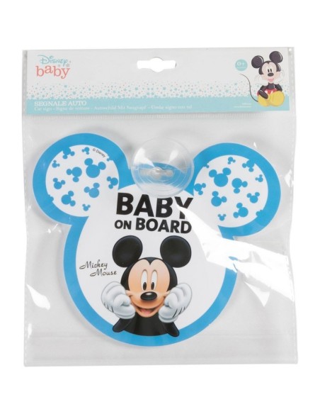 BEBÉ A BORDO MICKEY