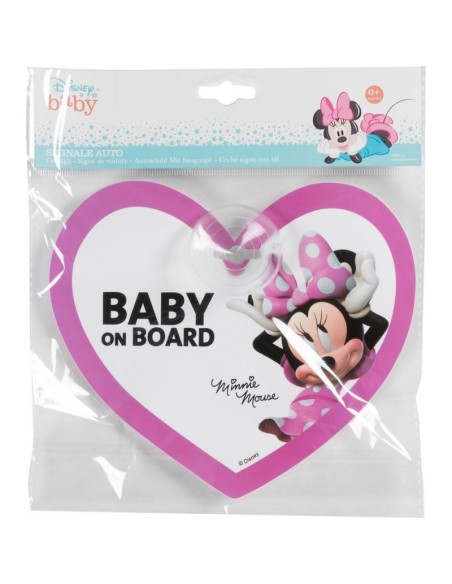 BEBÉ A BORDO MINNIE