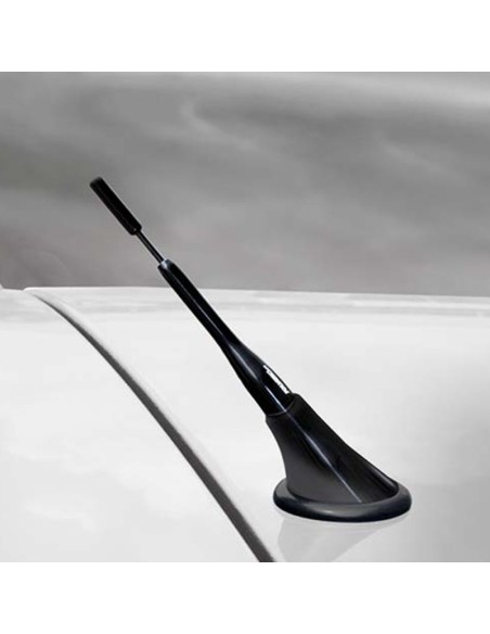 FACT DESIGN ANTENA TYPE 1.4  NEGRA L  15 5 CM