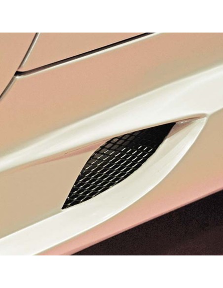 REJILLA ALUMINIO  MEDIUM-MESHED  NEGRA 2 PIEZAS  20 X 60 CM