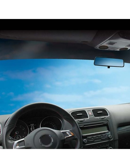 SUNVISOR TIRA ANTIDESLUMBRAMIENTO  NEGRA 19 X 150 CM