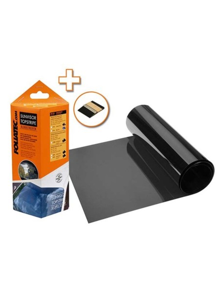 TOPSTRIPE REFLEX TIRA ANTIDESLUMBRAMIENTO  DEEP NEGRA 15 X 152 CM