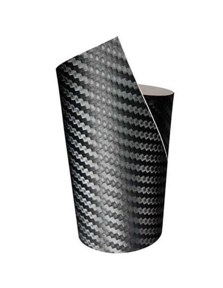 COCKPIT DESIGN LAMINA ULTRA CARBON  BLACK-STRUCTURED 50 X 50 CM