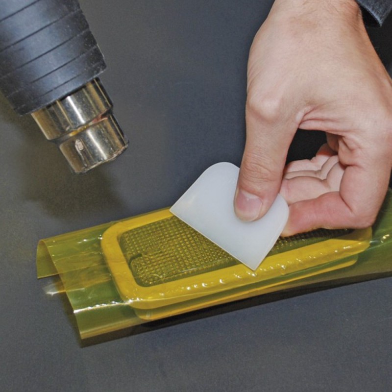 FILM DE PLÁSTICO TINTADO AMARILLO  1...