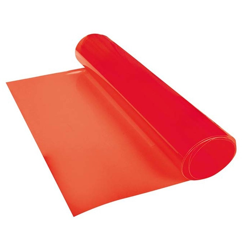 FILM DE PLÁSTICO TINTADO ROJO  1...