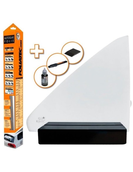 LÁMINA SOLAR HOMOLOGADA SECURLUX SAFETY, TRANSPARENT 51 X 400 CM / 76 X 152 CM