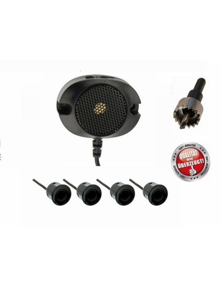 SENSORES DE APARCAMIENTO CP7 ZUMBADOR- NEGRO