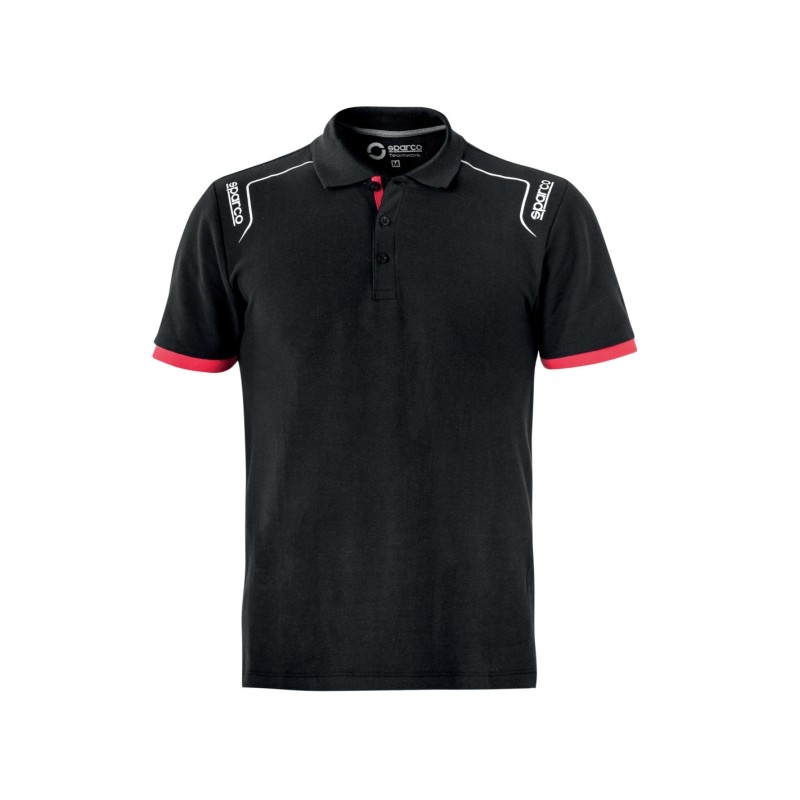 POLO TECH STRETCH NEGRO T XXL