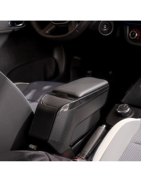 ARMSTER 2 REPOSABRAZOS RENAULT CLIO III 2005-2013 POLIPIEL NEGRA V01563 Y V01652