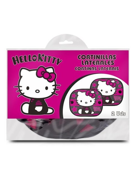 2 CORTINILLAS STAR HELLO KITTY (STOCK LAST )