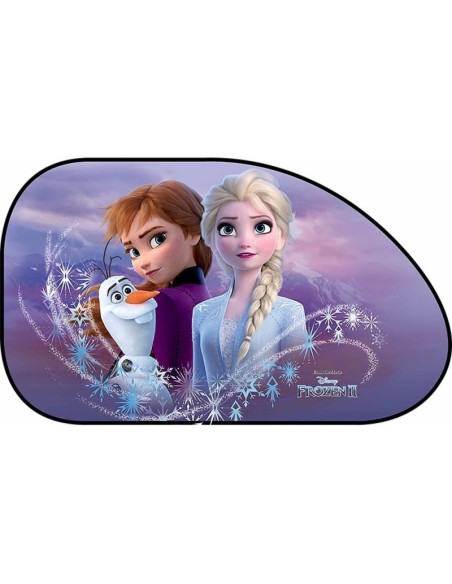 PAR DE CORTINAS LATERALES TRAPECIO FROZEN 65X38CM 2 PZ