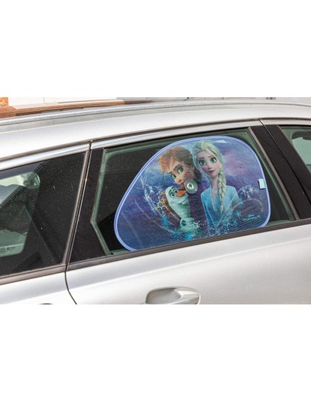 PAR DE CORTINAS LATERALES TRAPECIO FROZEN 65X38CM 2 PZ